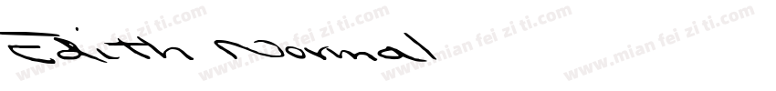 Edith Normal字体转换